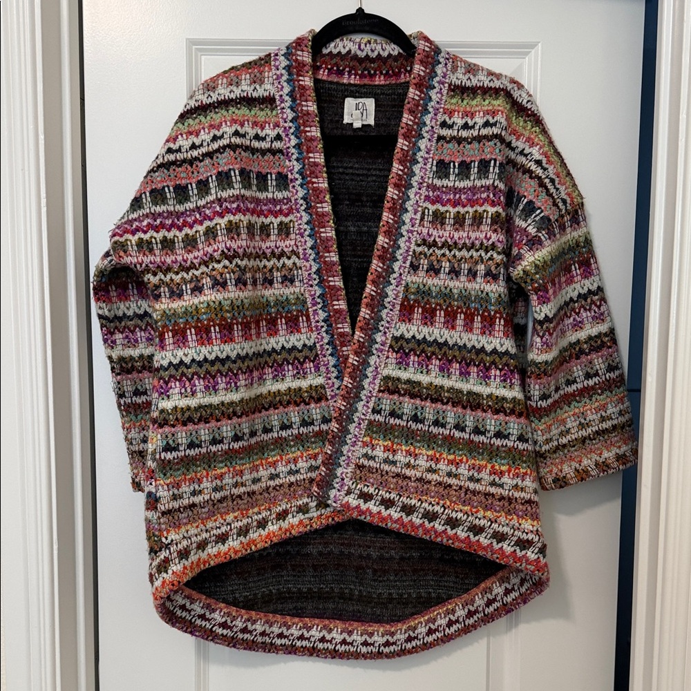Anthropologie/dRA Los Angeles Knit Kimono Cardigan, Size Small, EUC - Picture 7 of 10
